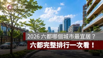 2026 六都宜居城市聲量排名：台中奪冠，台北、新北、桃園、高雄、台南完整排行一次看（圖源：示意圖／Gemini）