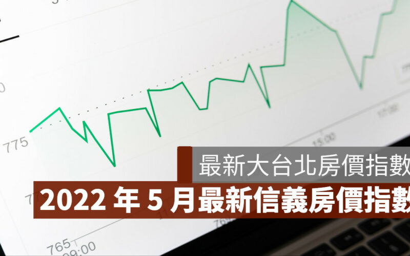 2022. 5 最新大台北房價指數 信義房價指數