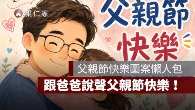 父親節快樂圖:父親節快樂圖案懶人包,跟爸爸說聲父親節快樂!