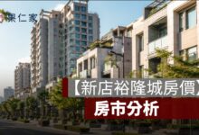 【新店裕隆城房價】近捷運建案的實價登錄及房市分析