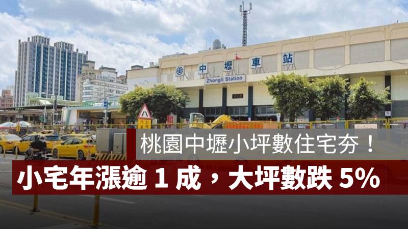 中壢房市 小宅 小坪數