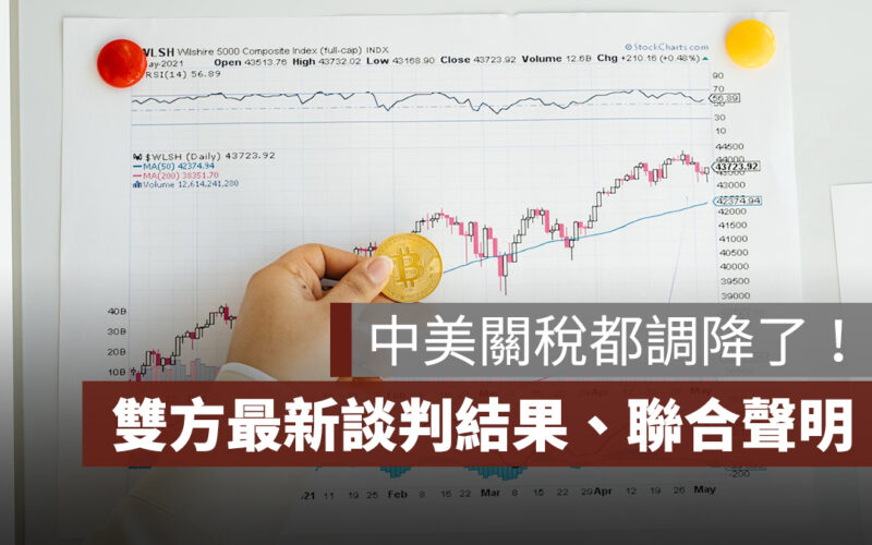 中美關稅從 145% 降至 30%！雙方最新談判結果、聯合聲明一次看