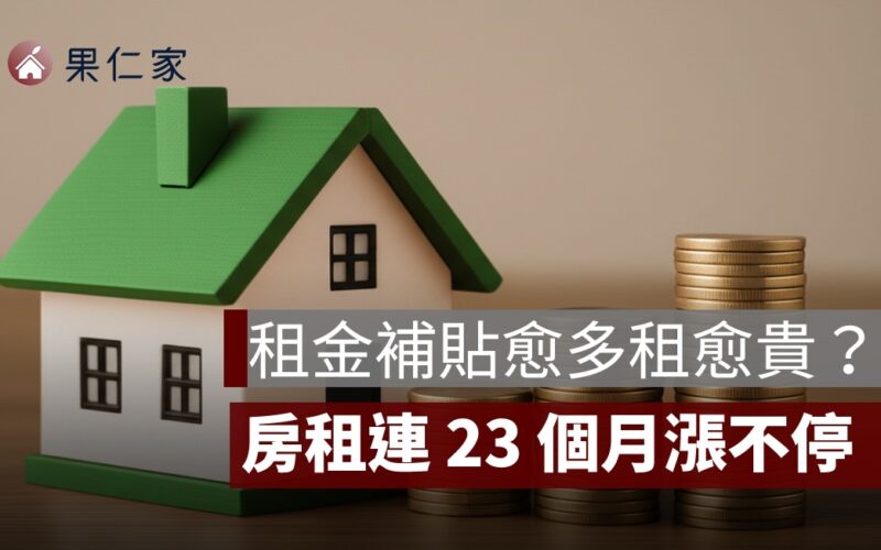 租金上漲,租金補貼,租屋補助