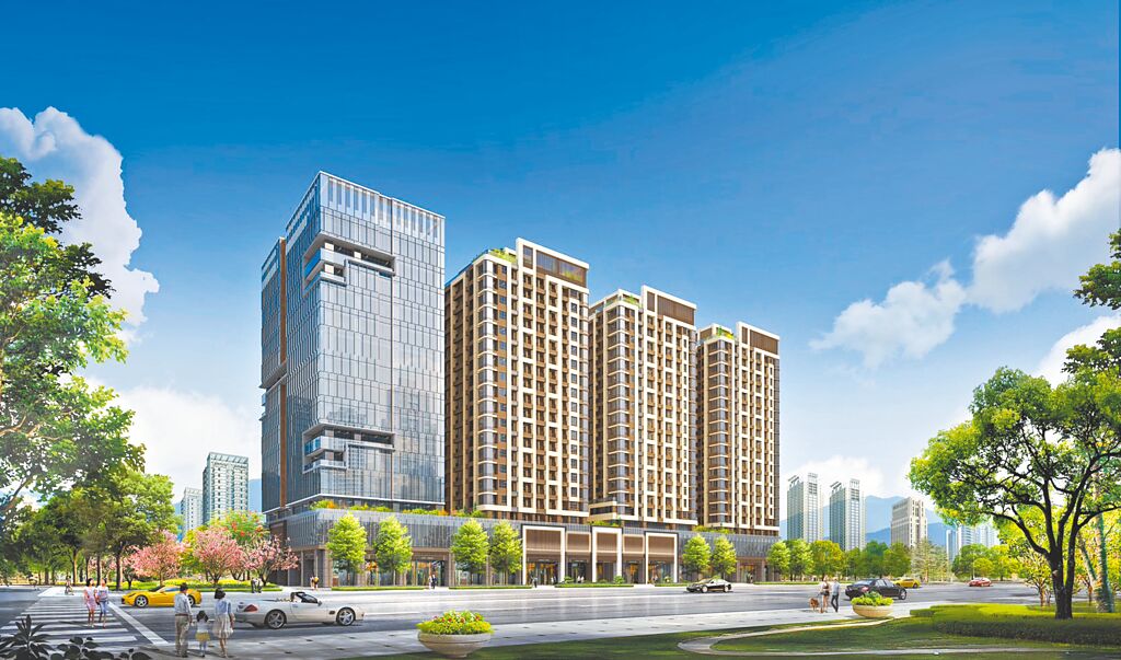 板橋江翠段社會住宅外觀
