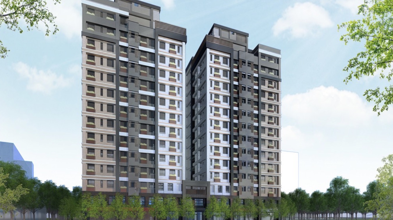 中路一號社會住宅外觀