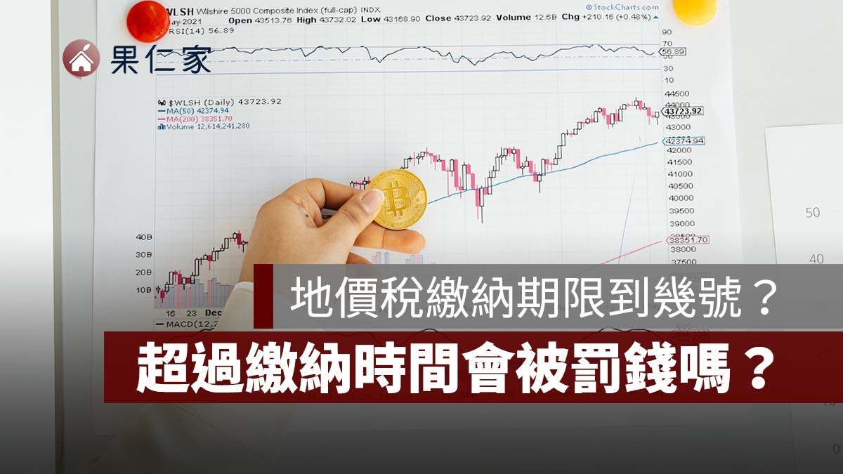 2026 地價稅繳納期限到幾號？超過繳納時間會被罰錢嗎？逾期 30 天怎麼繳？