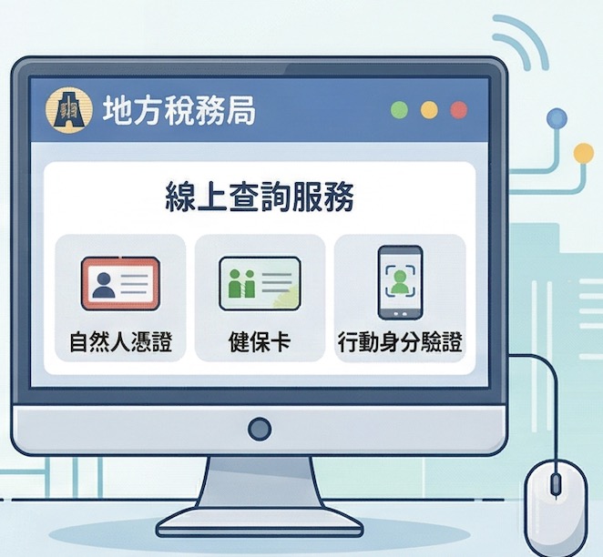 可透過自然人憑證、健保卡、行動身分驗證