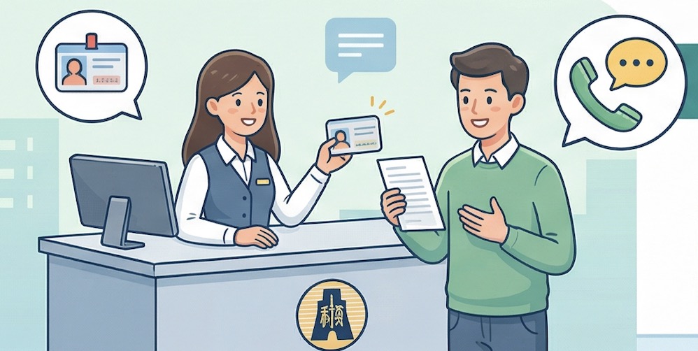 臨櫃申請或電話洽詢