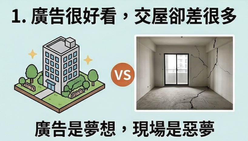 黑心建商最常見的 6 種手法
