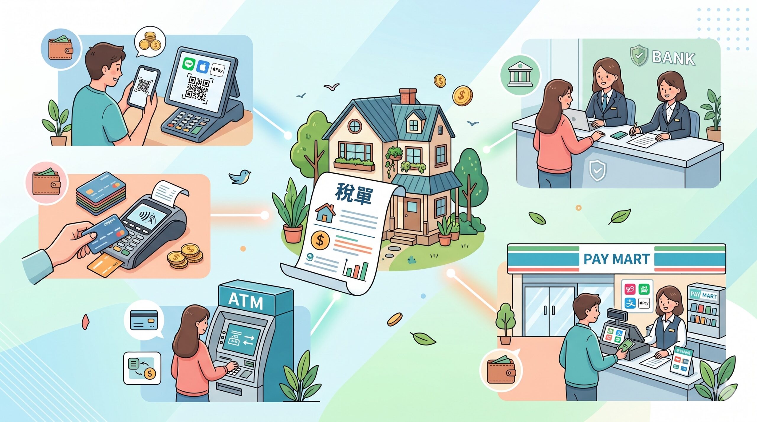 房屋稅常見繳納方式