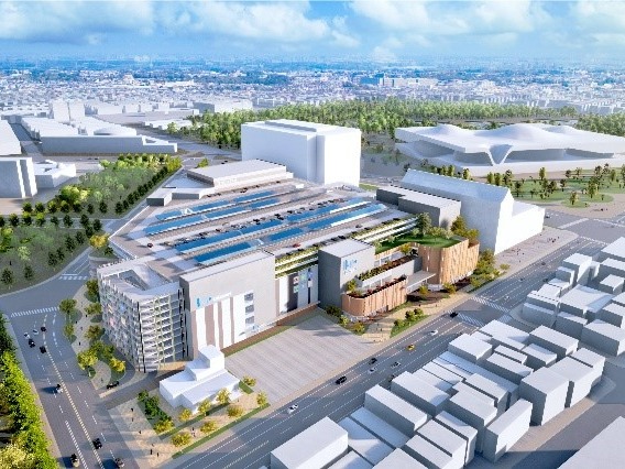 高雄 LaLaport 完工示意圖。圖源：台灣三井不動產股份有限公司