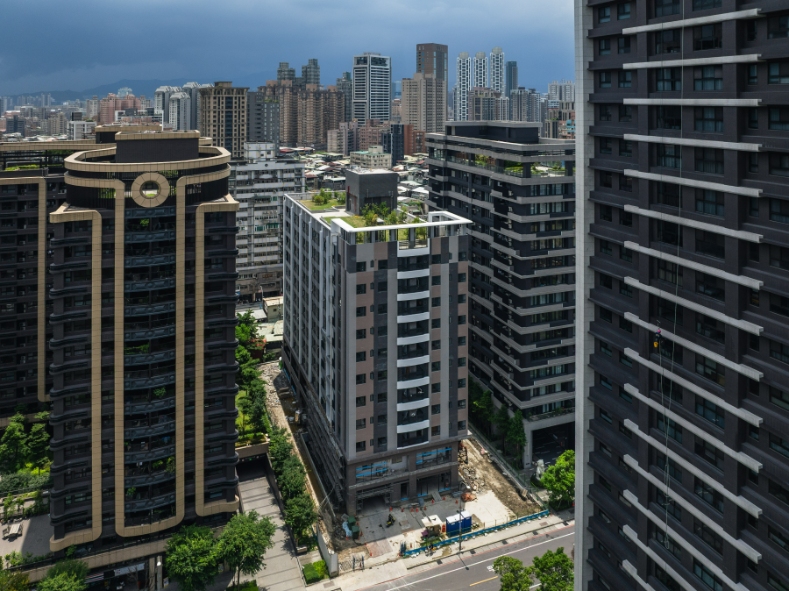 板橋江翠 2 號社會住宅。圖源：新北住都中心