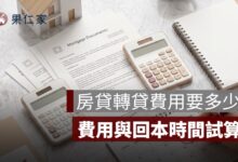 房貸轉貸費用要多少？違約金、代書費、設定費與回本時間試算