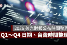 2026 美光財報公布時間整理：Q1～Q4 日期、台灣時間與下一次財報時間