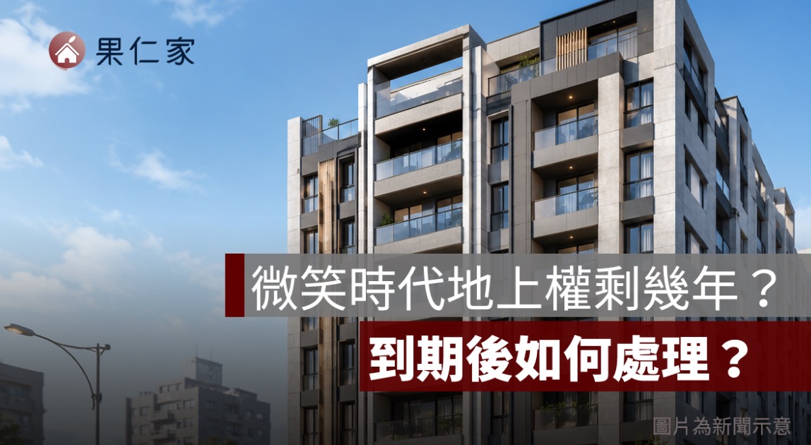 微笑時代地上權剩幾年？70 年期限、轉售、貸款與到期處理
