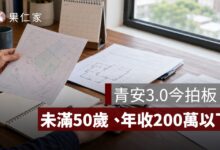 青安3.0今拍板！未滿50歲、年收200萬以下，房屋總價上限一次看