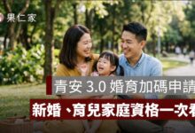 青安 3.0 婚育加碼怎麼申請？新婚、育兒家庭資格、貸款額度與申請文件一次看