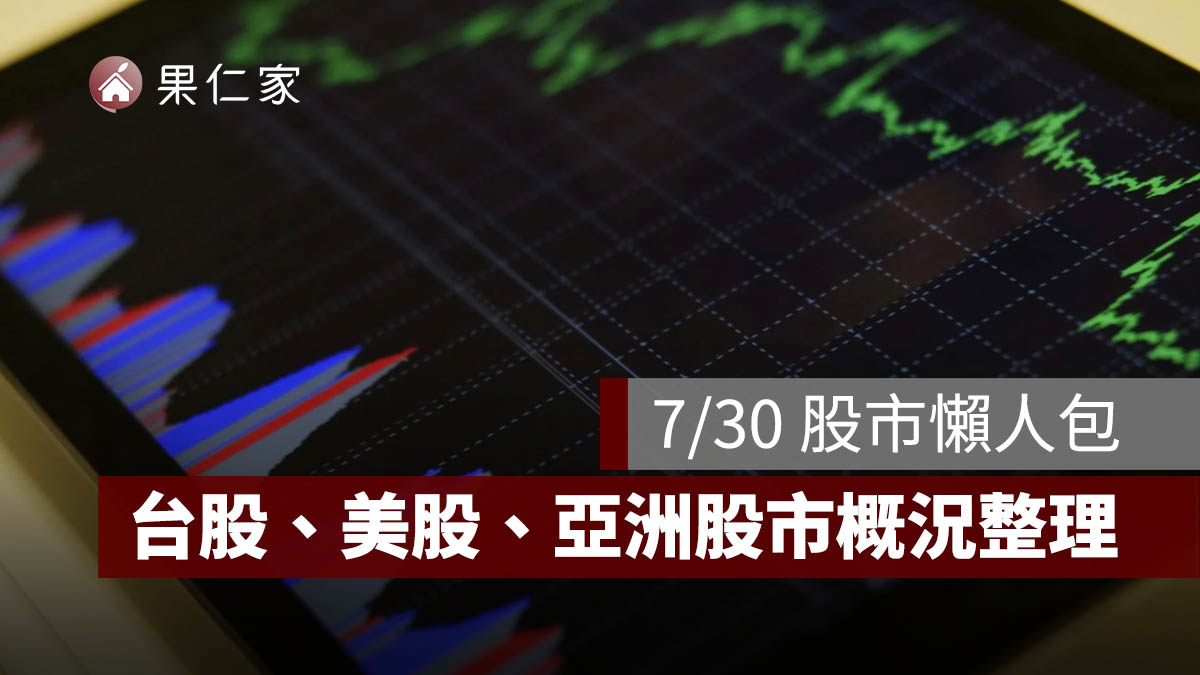 7/30 台股跌破 4 萬點後翻紅!台積電回到 2240 元,Fed 按兵不動但「3 票主張升息」成市場新變數