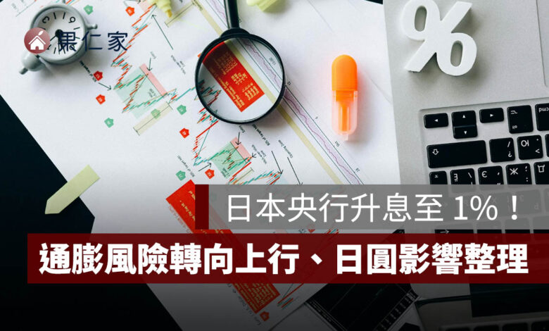 日本央行升息至 1%！8 比 1 通過，通膨風險轉向上行、日圓與赴日旅遊影響一次看