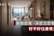 房屋面寬、深度怎麼看？黃金比例、採光與格局好不好一次判斷