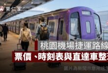 桃園機場捷運路線圖 2026：A1～A22 車站、票價、時刻表與直達車整理