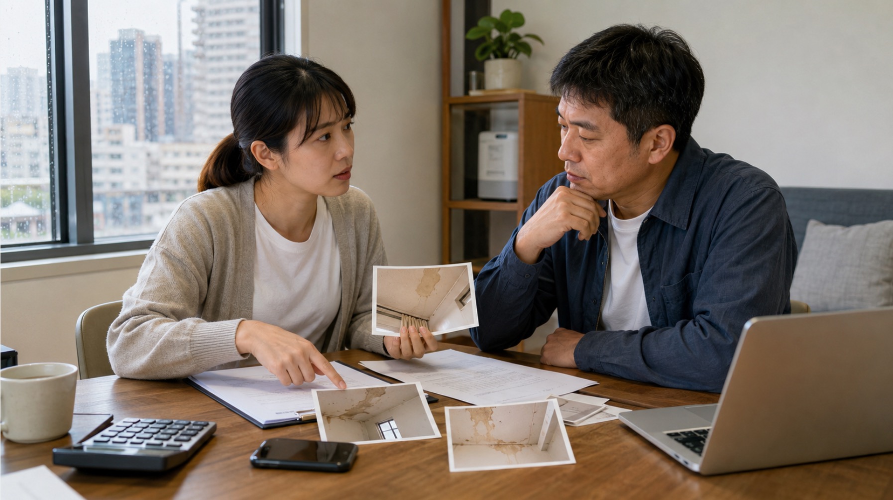 房東需要修漏水，不代表一定要賠房客所有泡水財物。