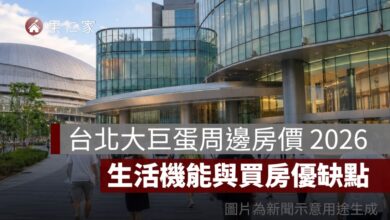 台北大巨蛋周邊房價 2026：國父紀念館站實價登錄、生活機能與買房優缺點