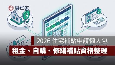 2026 住宅補貼申請懶人包：租金、自購、修繕補貼資格、金額與申請方式一次看