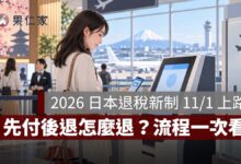 2026 日本退稅新制 11/1 上路！先付後退怎麼退？90 天期限、機場查驗與 VJW 一次看