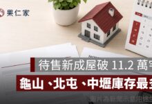 2026 待售新成屋破 11.2 萬宅！龜山、北屯、中壢庫存最多，房價會降嗎？