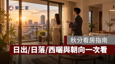 2026 秋分看屋指南》秋分最適合看房屋採光？日出正東、日落正西，西曬與朝向一次看