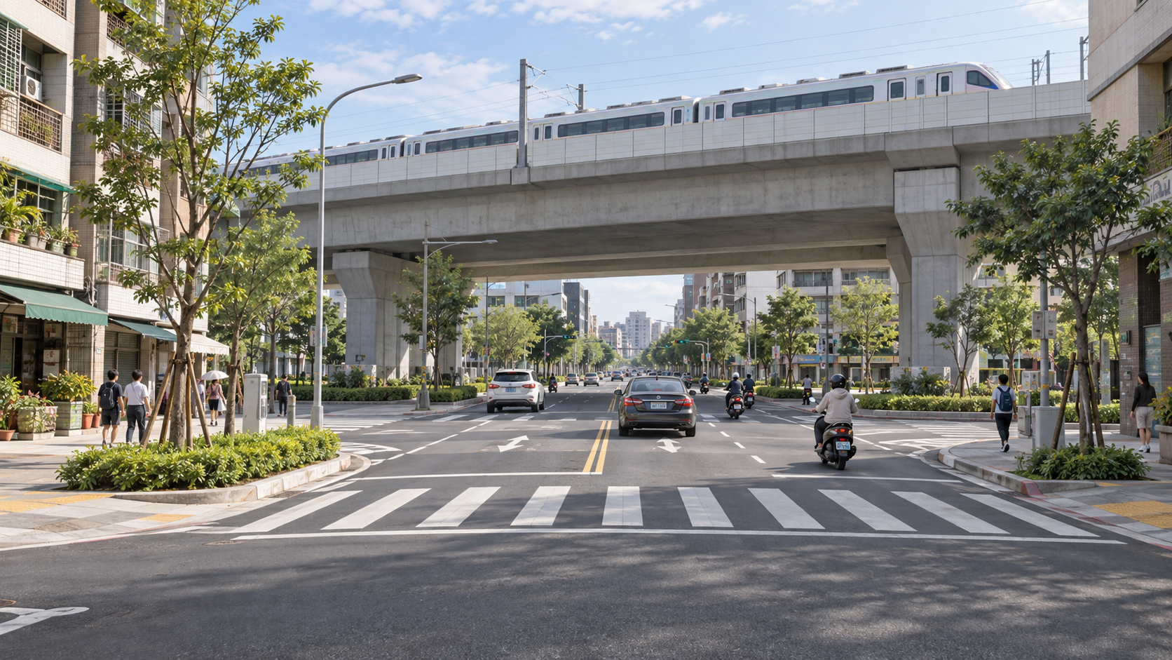 嘉義鐵路高架化示意圖 3