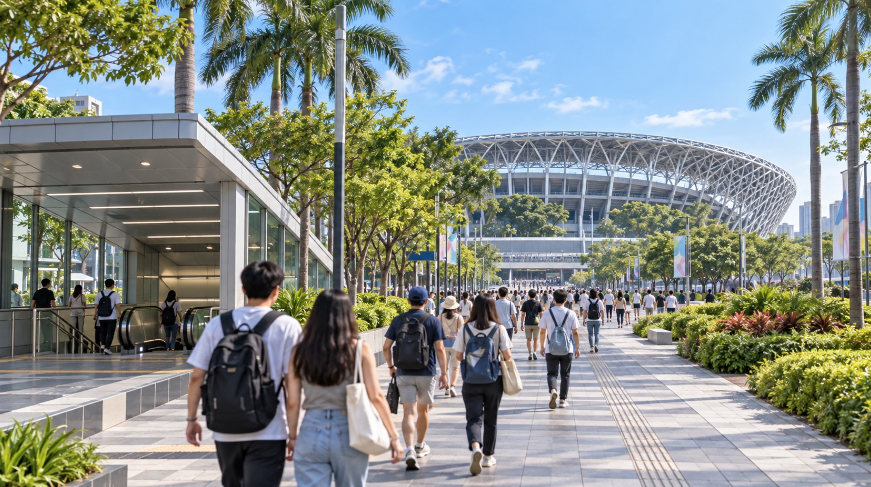 2026 高雄世運交通示意圖