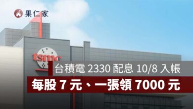 台積電 2330 配息 10/8 入帳！每股 7 元、一張領 7000 元，配息資格與下次除息日一次看（圖源：台積電官網）