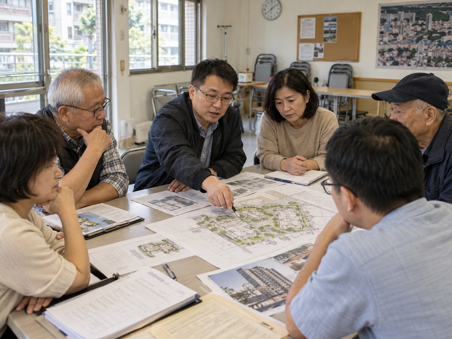 強調政策變動最重要的地方:社區更早開始討論及整合意願。