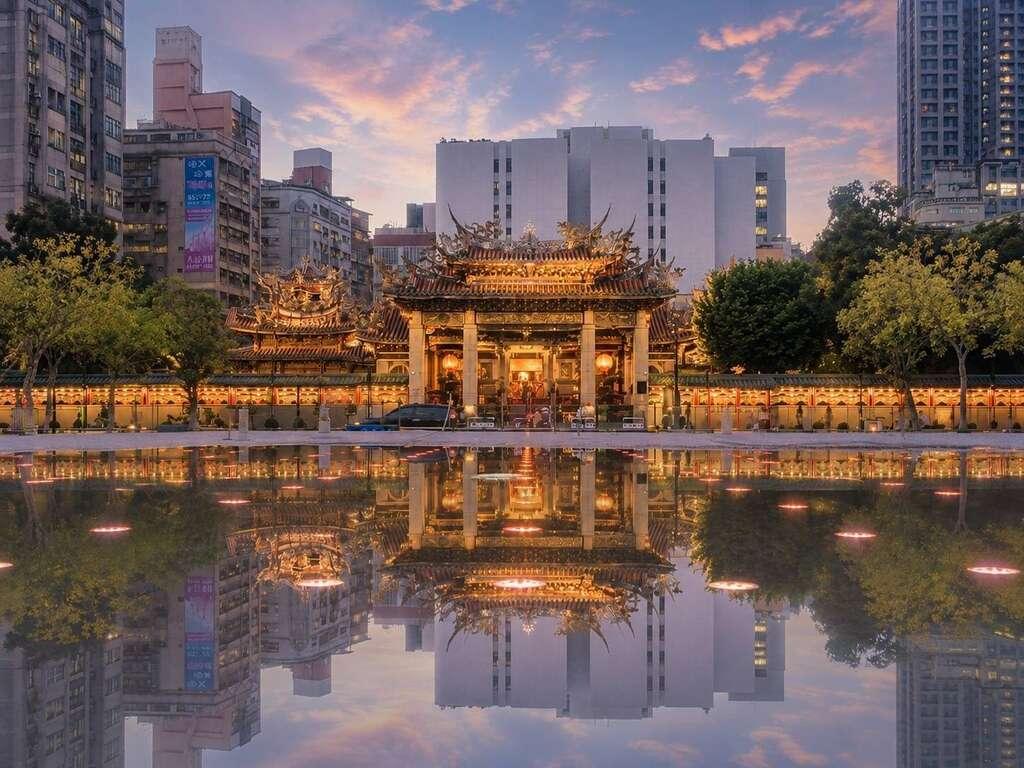 龍山寺景觀中軸線