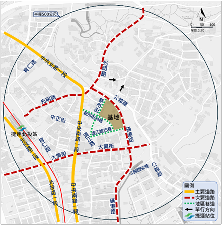 北投市場地點