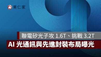 【聯電法說會】聯電矽光子攻 1.6T、挑戰 3.2T！AI 光通訊與先進封裝布局曝光（圖源：聯電 FB）