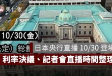 2026 日本央行直播 10/30 登場！利率決議幾點公布？植田和男記者會直播線上看整理（圖源：BOJ YT）